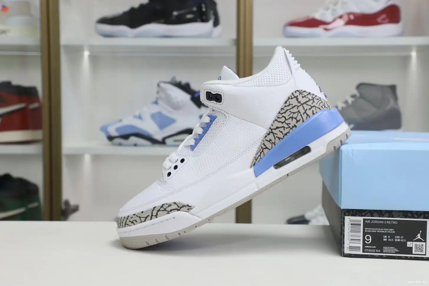 Jordan retro 3 Air Kimikick Jordan 0707